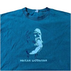 RARE Varg Vikernes Thuleanperspective Merch T-shirt In Green Size XL 22×29