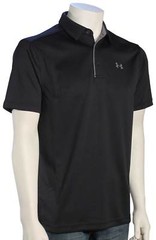 Under Armour Tech Polo – Black / Graphite – New