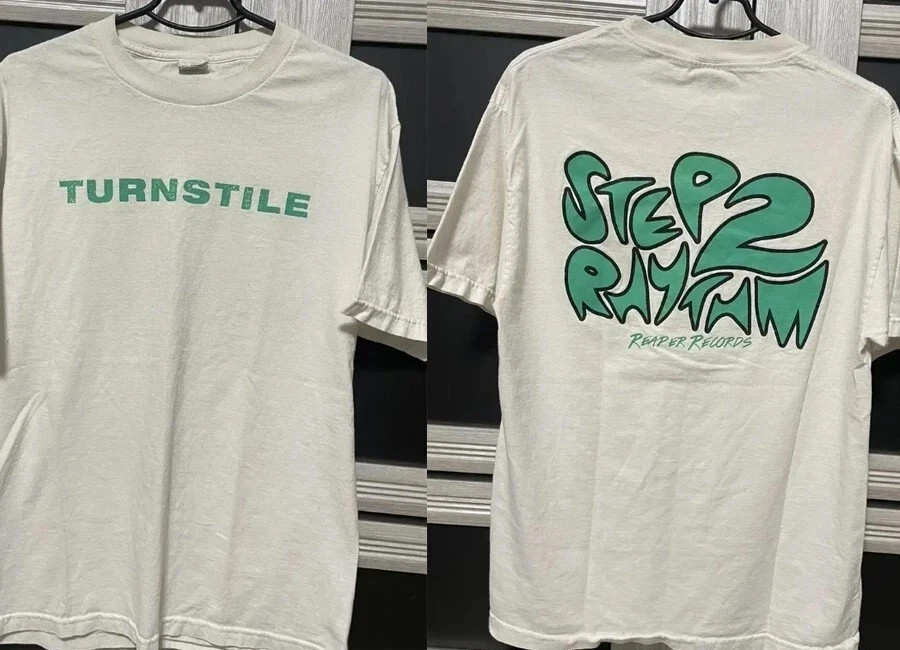 Step 2 Rhythm Hardcore Graphic Double Sided Tee S-4XL NEW 2025!!!!