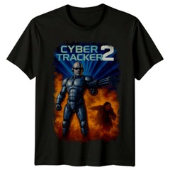 CyberTracker 2 (1995) Movie Poster Inspired T-Shirt Retro 80s Tee