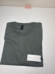A.G. Basic Essential Men’s Crew Neck T-Shirt Solid Gray XXL Regular