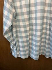 Tommy Bahama Button Up RN 86549 Blue Madras Plaid Long Sleeve Shirt Men’s XL