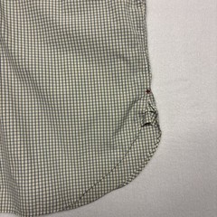 Victorinox Shirt Mens XL Plaid Short Sleeve Button Up Fine Cotten Nylon Outdoor
