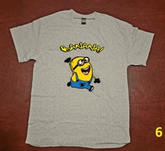 Minion t-shirt CUSTOMIZED various sizes (baby to XXL) and colors, add your name 