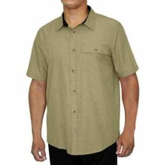 NWT Avalanche Men’s Performance Short Sleeve Woven Shirt, Breathable fabric