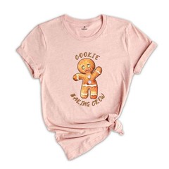 Cookie Baking Crew Shirt, Cute Gingerbread Shirt, Christmas Shirts, Christmas Gi