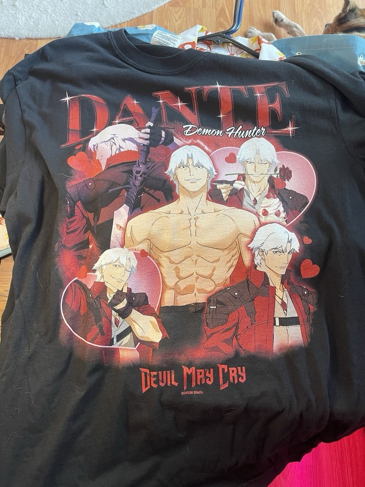 RARE Devil May Cry Dante Heartthrob Netflix shirt – REMOVED FROM SHOP! READ DESC