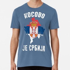 Kosovo Is Serbia Serb Serbian Flag Size S to 5XL Made in the USA T-Shirt