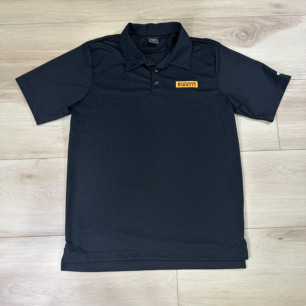 Oakley Pirelli Racing Tires Logo Golf Polo Shirt Men’s Size M