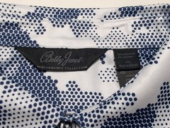 BOBBY JONES Performance Collection Polo Shirt Blue White Camo XXL 2XL