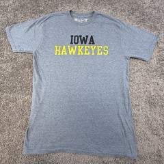 Iowa Hawkeyes T-Shirt Men’s XL Gray The Victory Tagless NCAA Soft Comfy Stretchy