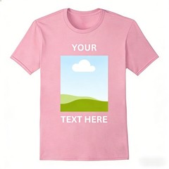 Personalized YOUR NAME Tee, Custom Text Graphic T-Shirt, Casual Summer Top, S-3X