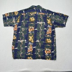 Pineapple Connection Hawain Men’s Button Down SS Shirt Size Medium Floral