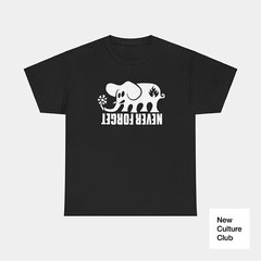 Black Label Never Forget Elephant Skate Skateboarding 90s Design T Shirt Tee