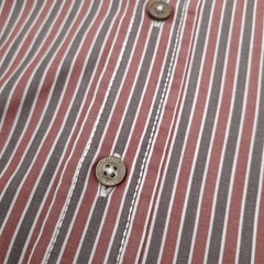 Camel Active Vintage Striped Button-Down Relaxed Fit Shirt Long Sleeve M