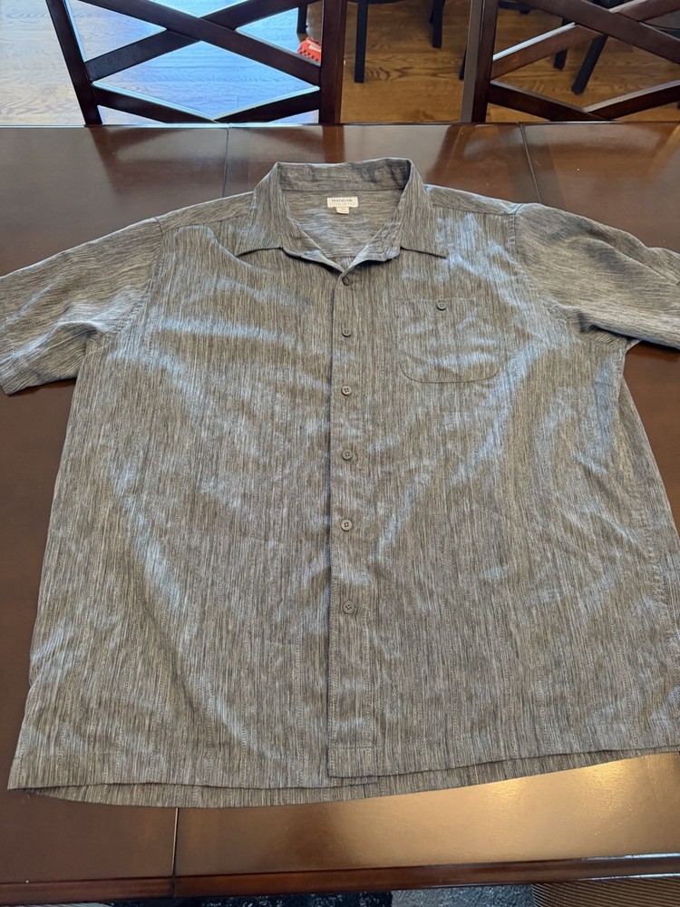 Men’s Haggar Cool 18 Tec Button Down Shirt