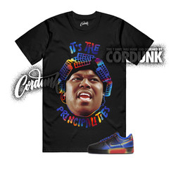 Air Force 1 Low Retro Heat Map Black Racer Blue T Shirt Match ITP
