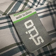 Stio Men’s Medium Long Sleeve Button Up Plaid Shirt Chest Pockets Stretch