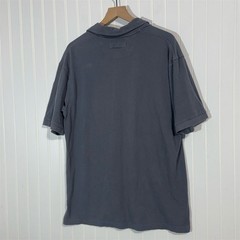 Duluth Trading Men’s Large Gray Polo Shirt Utility Pockets 100% Cotton Workwear
