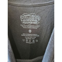 SpongeBob SquarePants Patrick Star Black Tee 2XL