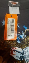 Colonial Harley Davidson Eagle Prince George VA Black Graphic Size 3XL NWT