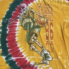 Vintage 1996 Liquid Blue Grateful Dead Lithuania Tee Shirt XL USA Tie Dye