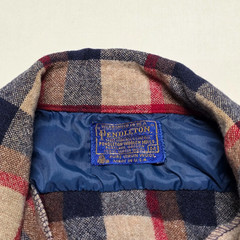 Pendleton Woolen Mills 100% Virgin Wool Shirt Men Medium Plaid Lons Sleeve