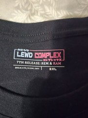 *Rare* Lewd Complex – Rem & Ram Limited Edition 7th Release T-Shirt 2XL