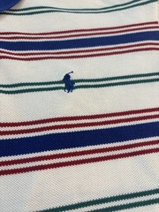 Mens Polo Ralph Lauren Multicolored Short Sleeve Classic Polo Shirt Size Large