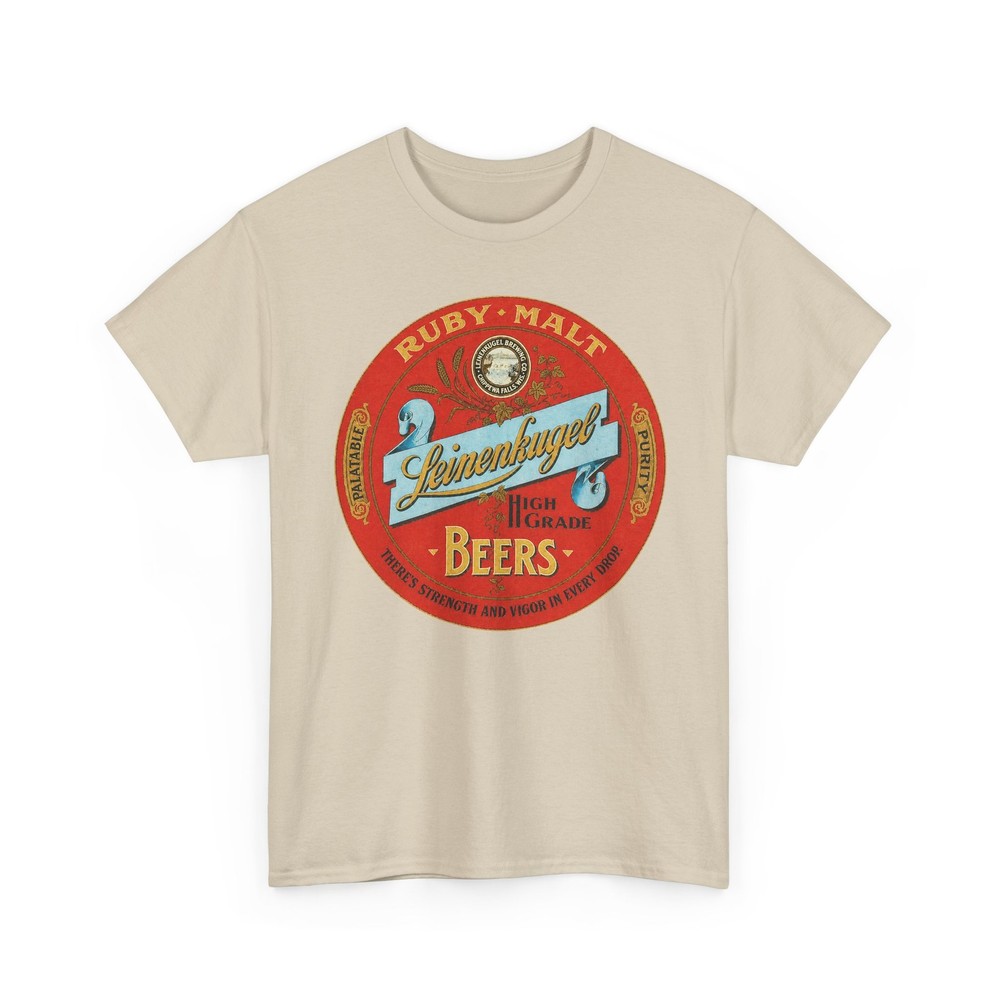 Leinenkugel Ruby Malt Chippewa Falls WI Pre-Pro Beer Retro Breweriana T-Shirt