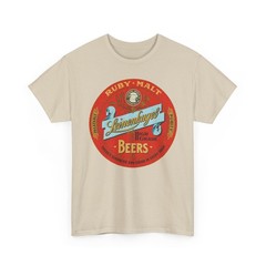 Leinenkugel Ruby Malt Chippewa Falls WI Pre-Pro Beer Retro Breweriana T-Shirt