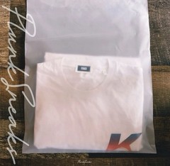 Kith Malibu K Logo Gradient Tee • STORE EXCLUSIVE • L • White •2024 •SHIPS TODAY