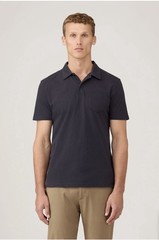 Sunspel Riviera Polo Shirt Mens S Black Cotton Mesh James Bond Casino Royale