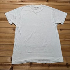 Vintage 80s Blank Plain Basic Solid Minimalist Single Stitch T-Shirt USA Large