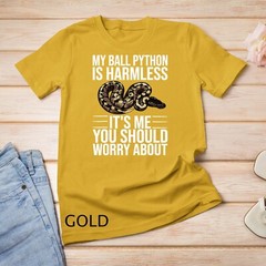 Funny Ball Python Design Snake Lover Men Women Boys Girls T-Shirt Unisex T-shirt
