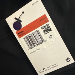 Nike Mens Max90 Shoe Patch Pocket Tee – Sz Lg – Black – Loose Fit – NWT