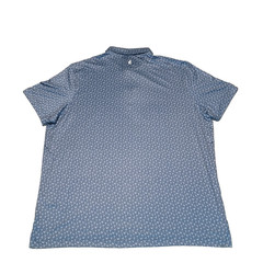 Johnnie O NWT Mens XXL Polo Shirt Pin Up Lake Blue Drinks JMPO101770