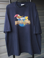 2000s Vintage Universal Studios Florida “Woody Wood Pecker” Mens T-shirt 2XL