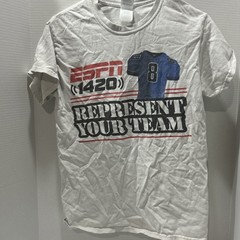 ESPN Radio 1420 Talk Radio Men’s Vintage Graphic Shirt Size S Ms9