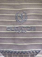 BUGATCHI UOMO EUC Men’s Long-Sleeve Multicolor Cotton Shirt Size 17 34-35
