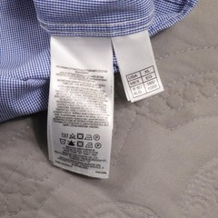 Brooks Brothers Dress Shirt Mens XL Blue Micro Check Houndstooth Regent Supima
