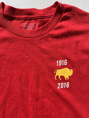 Men’s Pendleton T-Shirt Red Solid M Logo Iconic Outdoor PNW Classic Dad PAINT