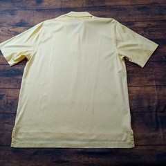 Brooks Brothers Performance Stretch Knit Golf Polo Shirt Men’s Medium Yellow