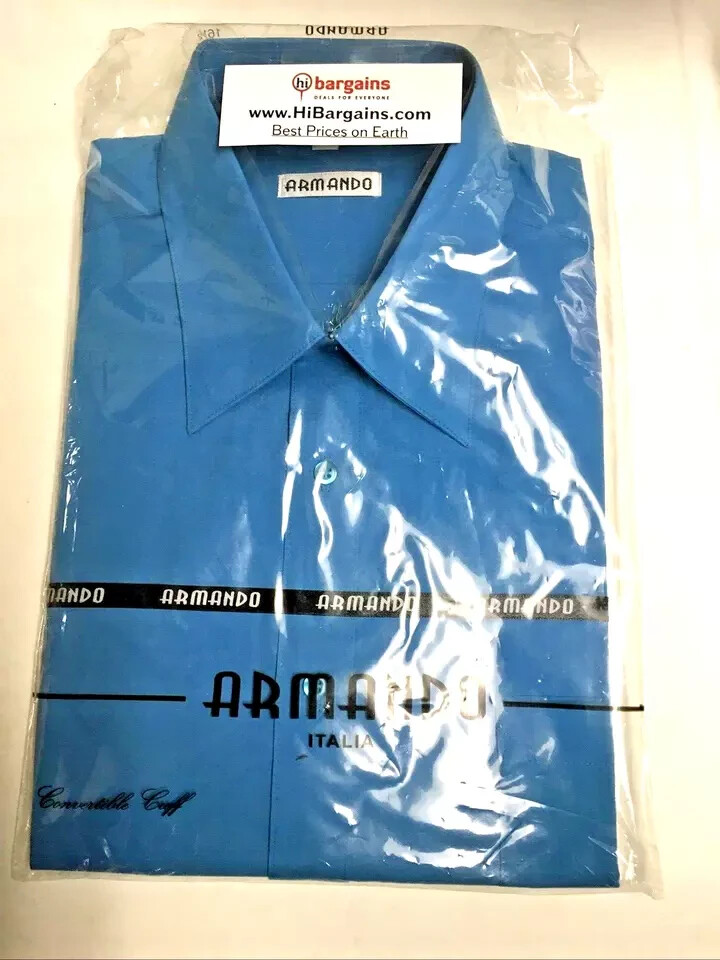 ARMANDO MEN BUTTON DOWN SHIRTS ASSORTED COLORS & SIZES NIP EXCELLENT PRICES!!