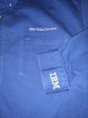 IBM Global Services Collectable Button Down Shirt