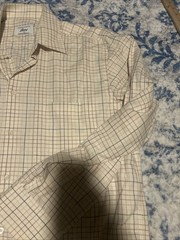 Brioni for Neiman Marcus Button Down Dress Shirt Men’s M Striped Made in ITALY