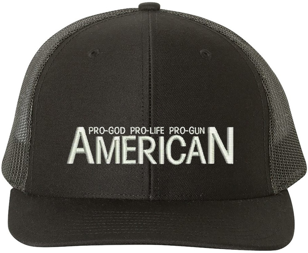 Pro-Gun 2nd Amendment Richardson Embroidered One Size Fits All Trucker Hats
