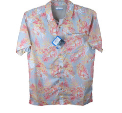 Columbia PFG Super Bluefin Winds Camp Shirt Men’s Small Button Up Vented – NEW!