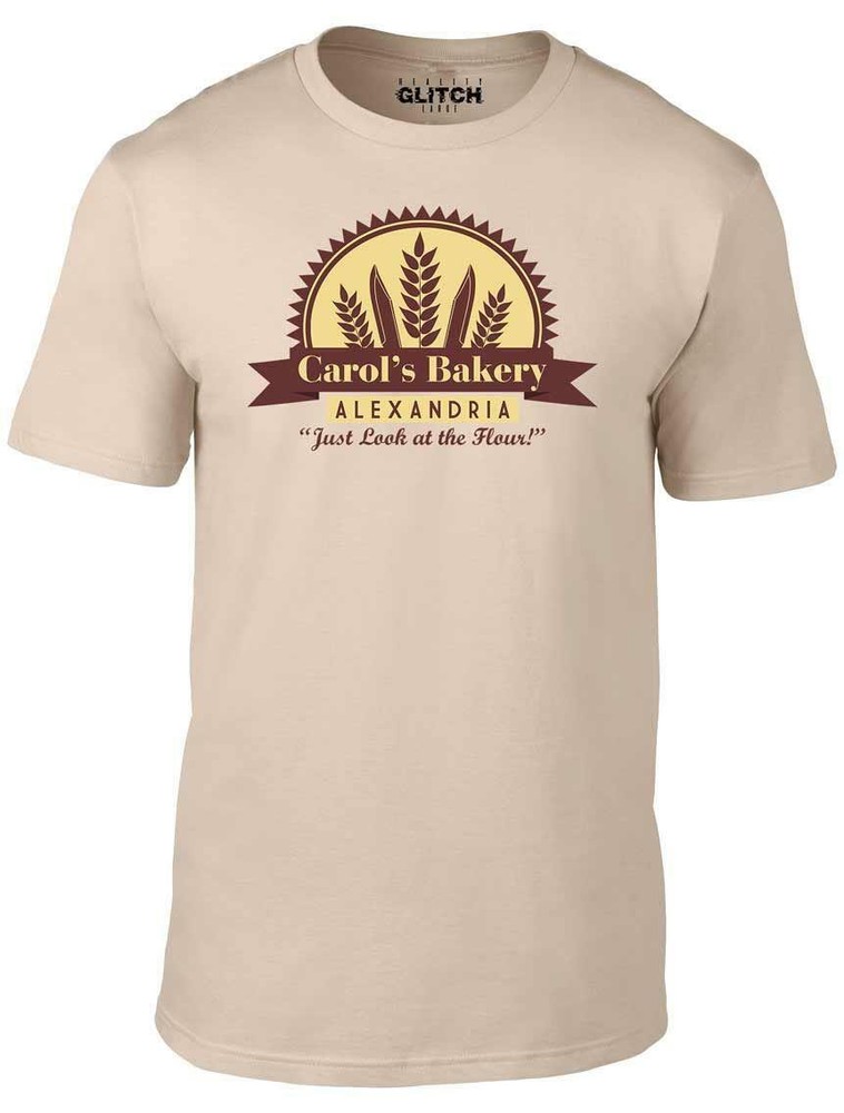 Carol’s Bakery Men’s T-Shirt – Walking Just Look At The Flour Dead Alexandria