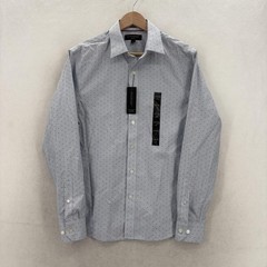 Banana Republic Dress Shirt Mens Small 14-14.5 32/33 Blue Untucked Non Iron NWT